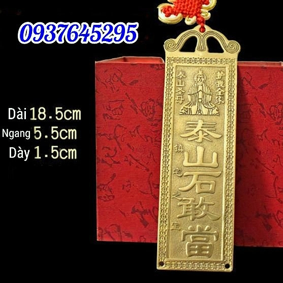 Thái sơn thạch cảm đương phong thủy