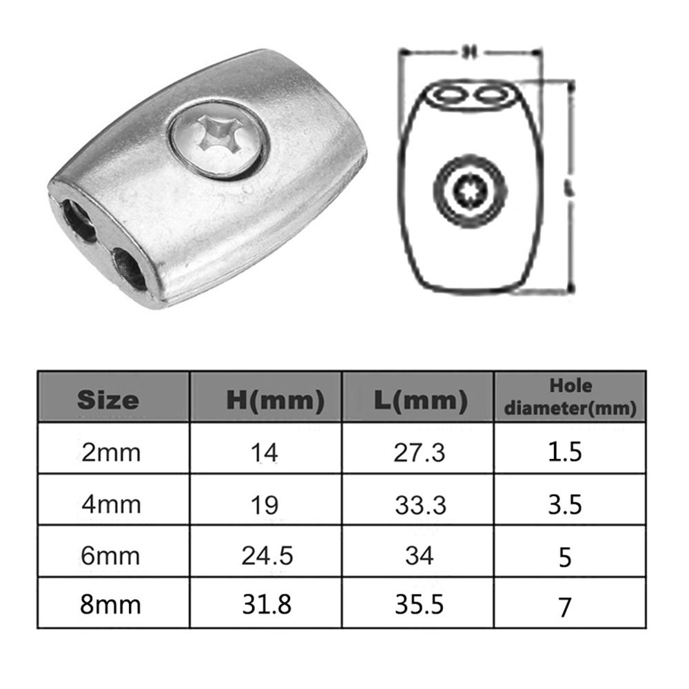 1Pc%20Grip%20Clamp%20Wire%20Rope%20Sleeve%20Durable%20Zinc%20Alloy%202/3/4/6/8mm%20Cable%20Clip%20Double%20Hole%20Fixing%20Clip%20Wire%20Ferrules%20Steel%20Wire%20Rope%20-%20Image%206