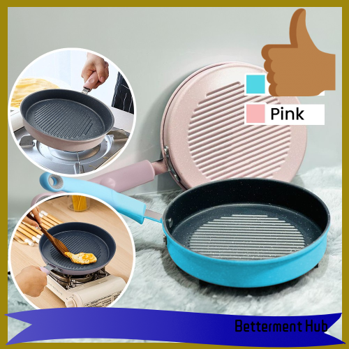 Stylish Small Non Stick Frying Pan for Eggs and Pancakes Mini Coloured