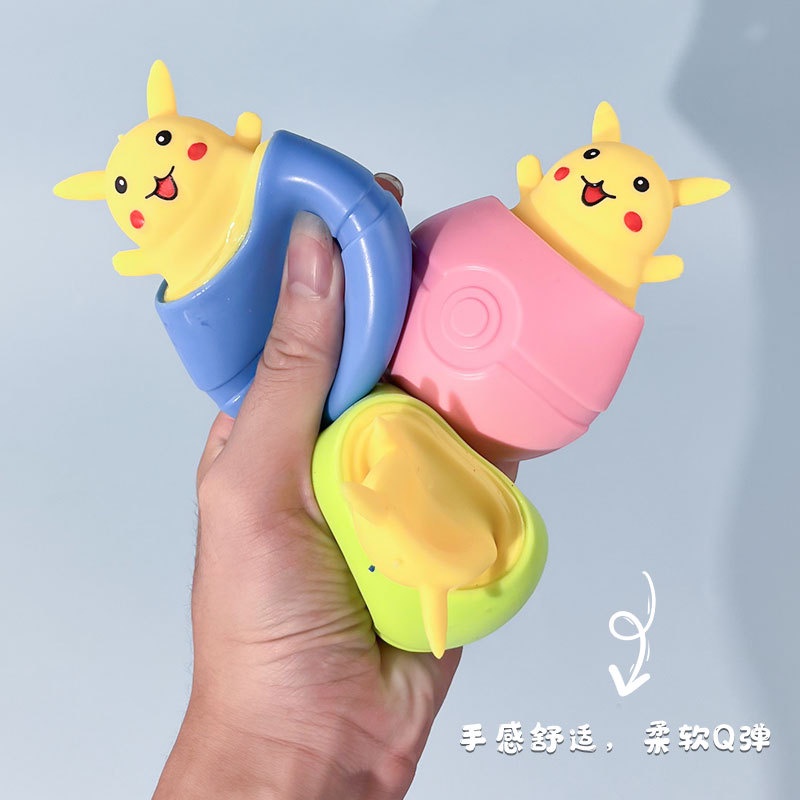 Đồ chơi bóp dẻo Pikachu vui nhộn cho bé