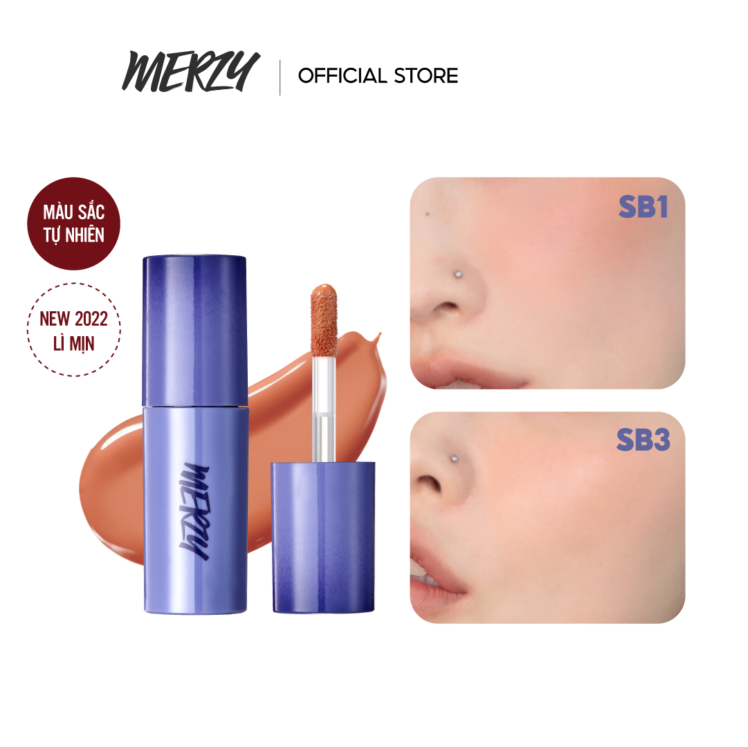Má Hồng Dạng Lỏng Merzy Soft Touch Liquid Blusher 3g