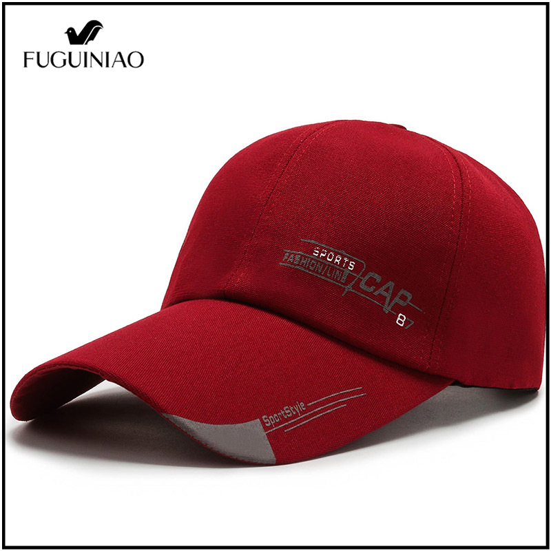 FUGUINIAO Fashion Outdoor Cap Mens Baseball Cap Women Sun Cap Breathable Quick Drying Dad Hat Sport Snapback Cap
