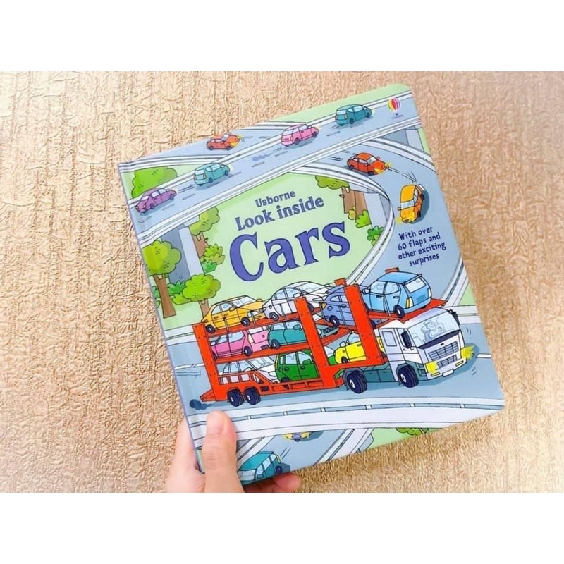 Usborne Look Inside nhập khẩu Mới 100% - Đồ chơi tương tác lật mở