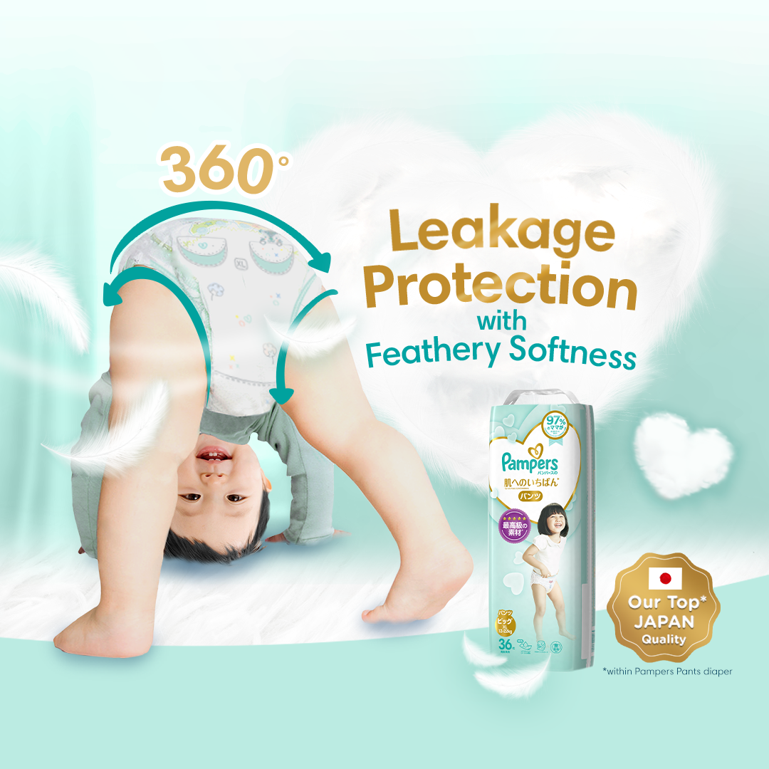 Buy Pampers Premium Care Diaper Pants - Large, 9-14 kg, Air Channels,  Lotion with Aloe Vera Online at Best Price of Rs 799 - bigbasket