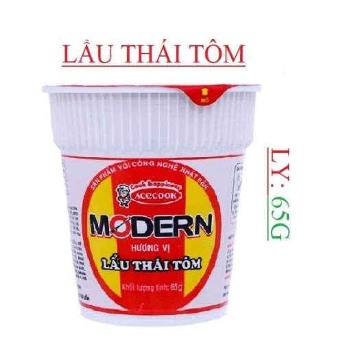 Mì Ly Modern Lẩu Thái Tôm 65gr