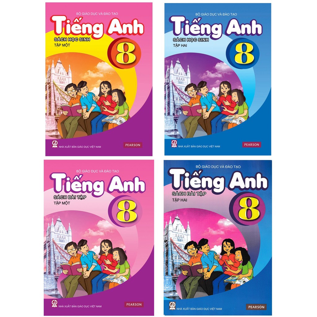 Sách - Tiếng Anh 8 Bài tập tập hai (Chương trình mới 10 năm Pearson)