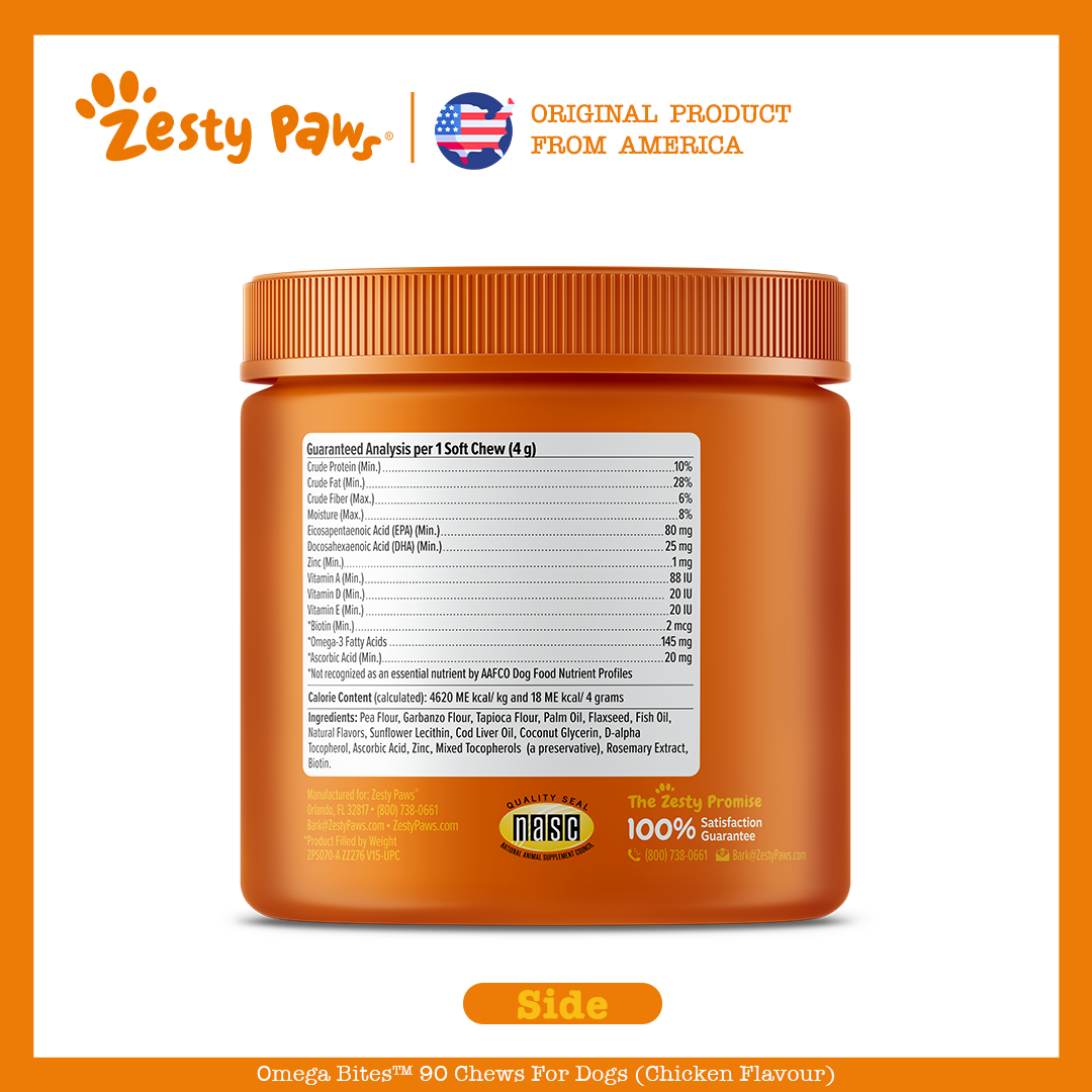 Zesty Paws Bites Chicken 90ct