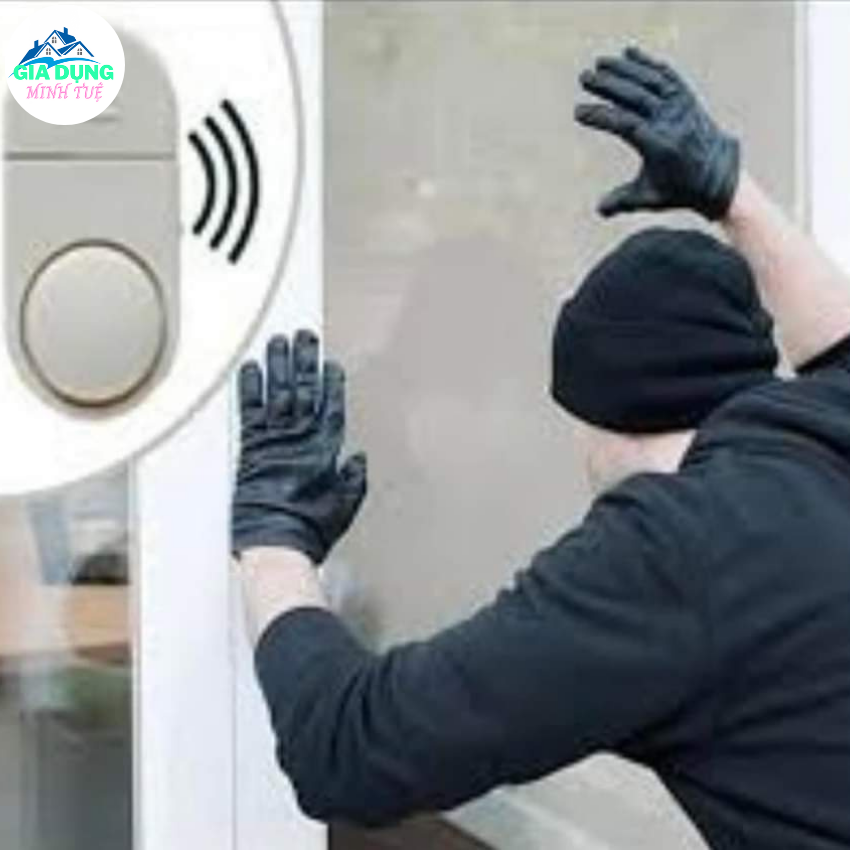 chuông gắn cửa báo chống trộm