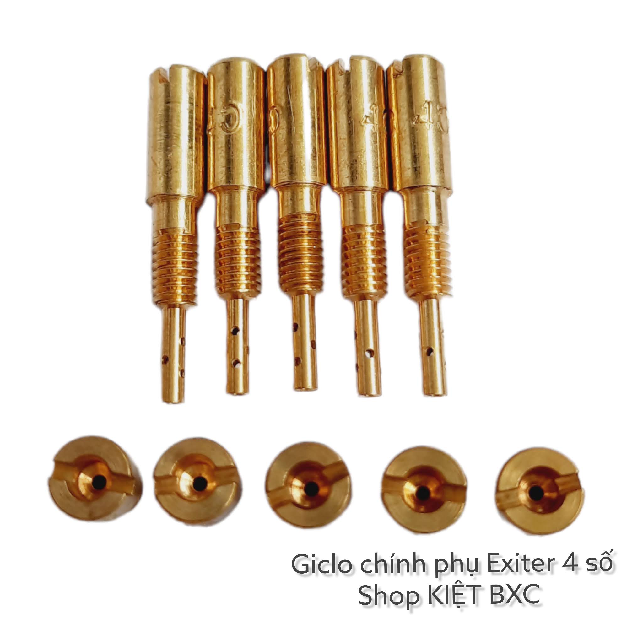 GICLO XĂNG BỘ CHẾ EXITER 4 SỐ (BÁN LẺ)