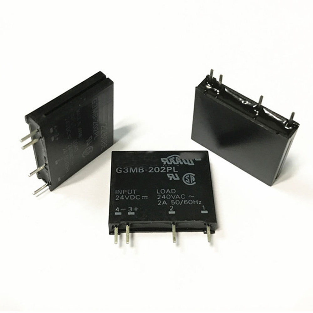 5V 12V 24V DC-AC Mô đun Rơ Le bán dẫn G3MB-202P PCB SIP SSR AC 240V 2A snubber mạch điện trở trạng thái rắn công tắc Rơle