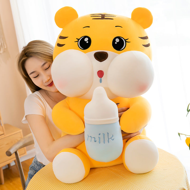 VỊT BÔNG ÔM SỮA VẢI MINISO 4 CHIỀU CAO CẤP SIZE LỚN