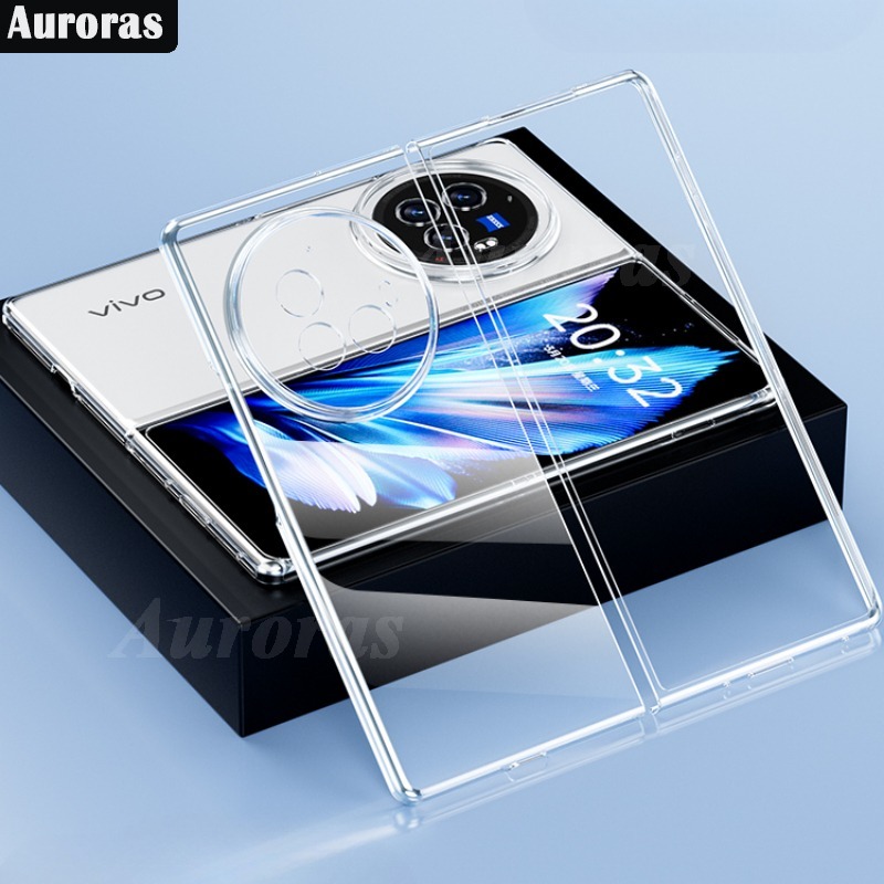 For Vivo X Fold 3Pro Hard Case Transparent Anti-oxidation Clear Silicone Cover For VIVO X Fold 3 Cover casing HP.