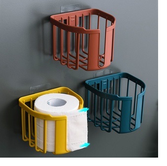 Hộp đựng cuộn giấy vệ sinh ,Giá kệ đựng cuộn giấy vệ sinh dán tường vô cùng tiện lợi