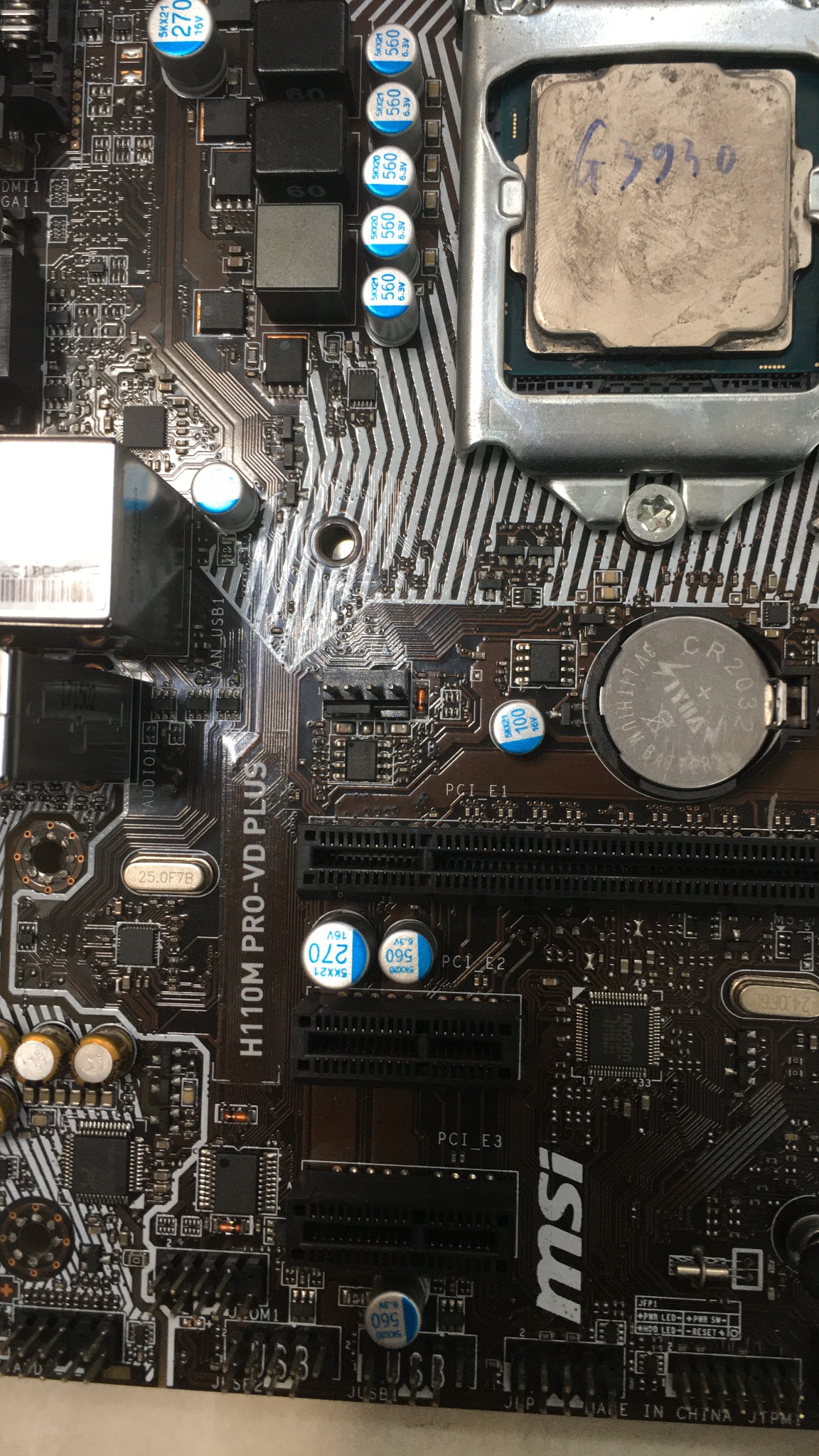 Main MSI H110m hàng rin Socket 1151