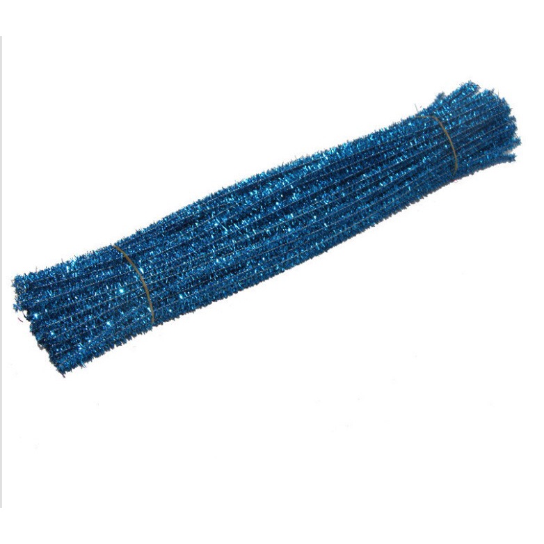 0.6*30cm Kẽm nhung kim tuyến,kẽm lông,kẽm xù kẽm bông uốn hình,làm hoa,tầm xuân,đồ trang trí,phụ liệu đồ chơi handmade NGỌC THỊNH