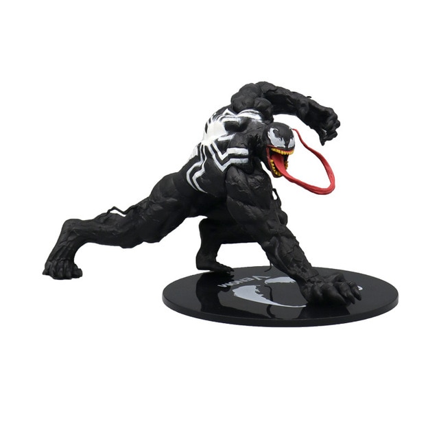 18cm Disney Marvel Avengers Venom Spider Man Action Figure Anime Decoration Collection Figurine Mini Toys Model Children Gift