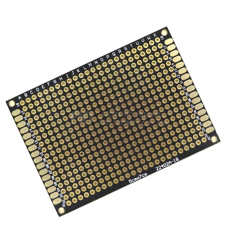 Điện tử phổ in bảng mạch hai mặt bảng PCB nguyên mẫu tự làm cho Arduino 2x8cm 3x7cm 5x7cm 8x12cm 9x15cm mạch tích hợp