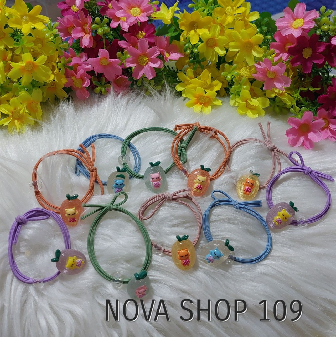 Combo 10k 3 dây cột tóc xinh xắn