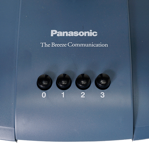 QUẠT BÀN PANASONIC F-400C ( 3 CẤP ĐỘ GIÓ - MÀU XANH & TRẮNG NGÀ )