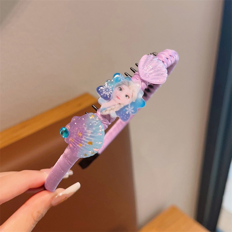 Kẹp cài tóc Elsa dễ thương cho bé - bờm tóc cho bé - Selenshop