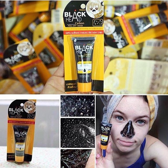 [ Chuẩn hàng Thái ] Gel Lột Mụn Đầu Đen Than Tre Blackhead Mistine