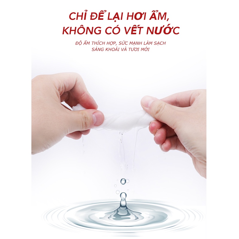 Khăn ướt trẻ em Tiny Neko Bịch 40/100psc