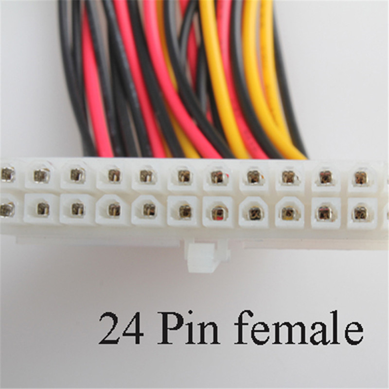 【VogueVenture】1Pc ATX 20 Pin To 24 Pin Female to Male Power Supply ...