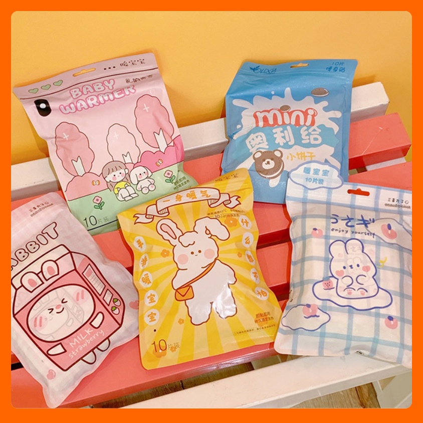 Set 2 miếng dán giữ ấm, giảm đau bụng kinh - UniLabel