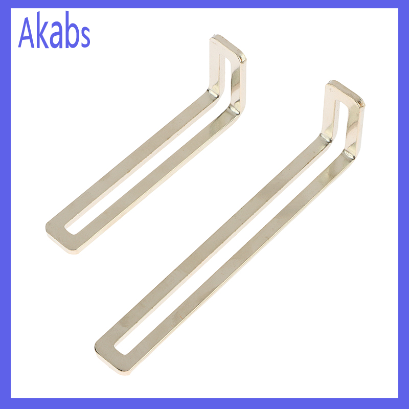 Akabs Nickel-plated Corner Bracket Adjustable 90 Degree L-Shaped Corner Brackets Angle Iron Connector Shelf Support Accessories