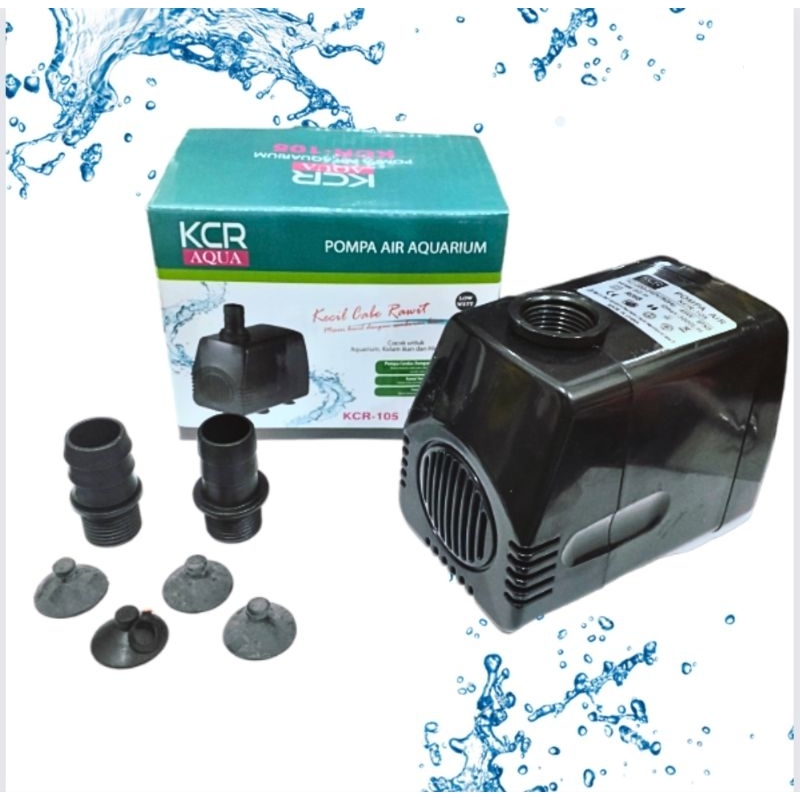 KANDILA AQUA KCR 105 POMPA KOLAM AQUARIUM AIR MANCUR HIDROPONIK