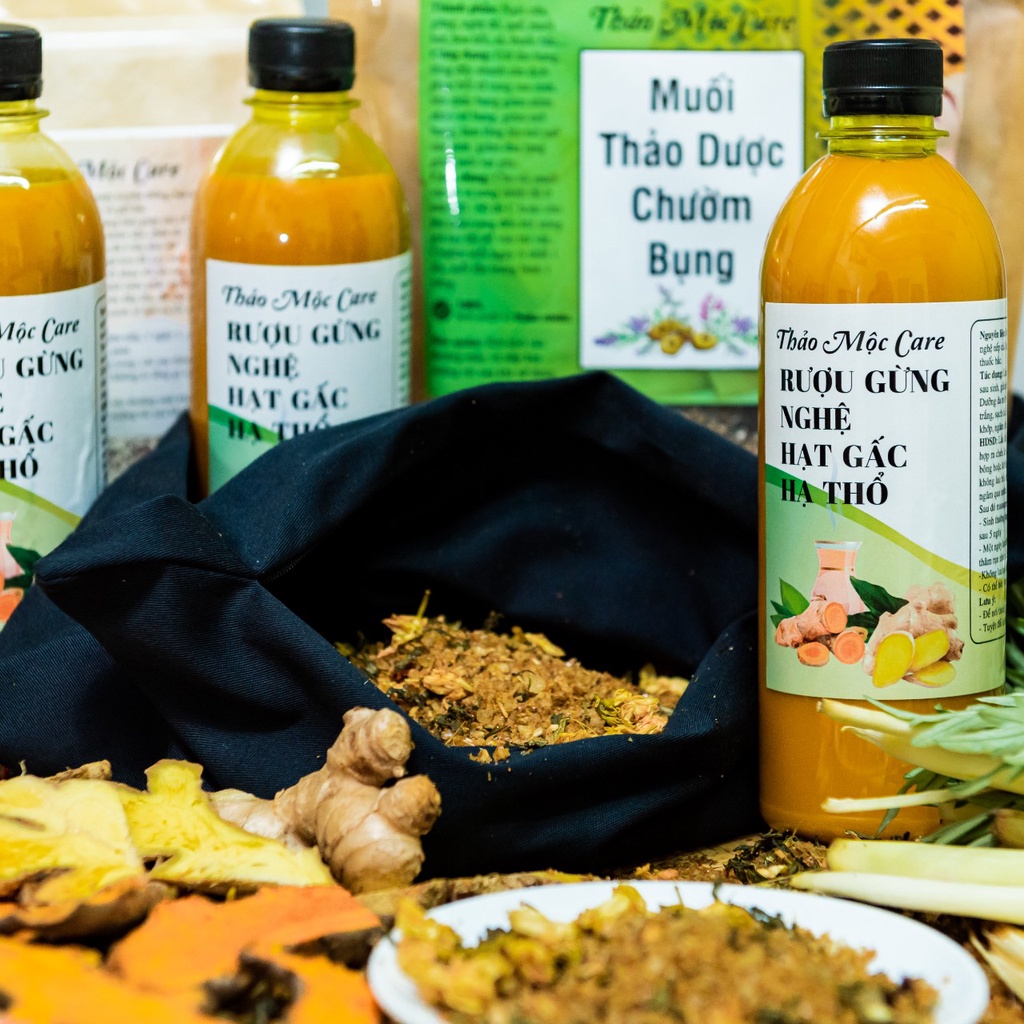 Rượu Gừng Nghệ Hạt Gấc Hạ Thổ
