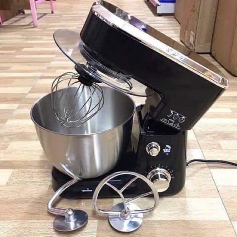 Máy đánh kem stelang 4l - màu đỏ - có nhiều chức năng nhào trộn