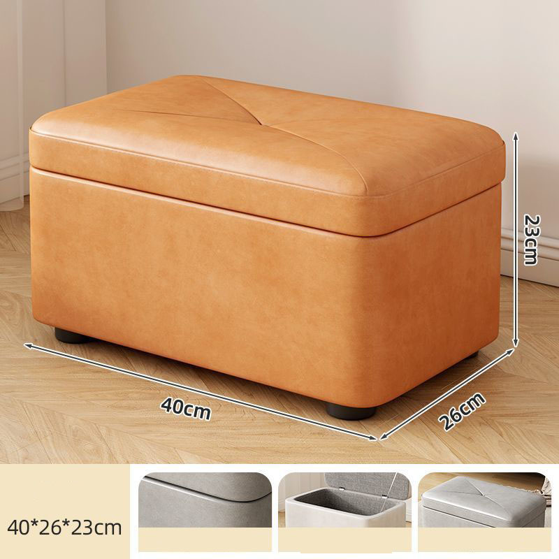 NFA tabouret Household storage receive a stool Entry shoe changing stool Rectangular stool Shoe stool Small chair and low stool