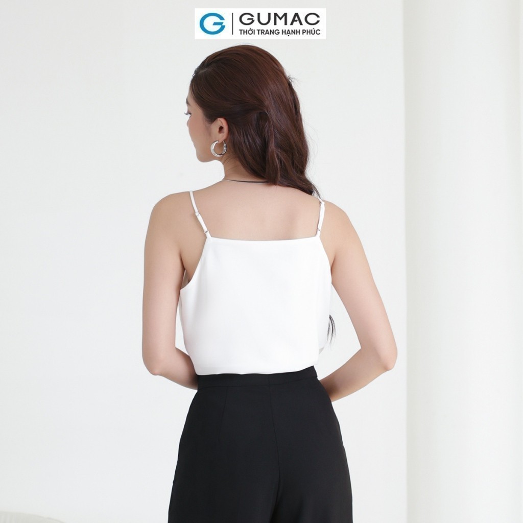[SALE MẠNH] Áo 2 dây lụa B2 thời trang GUMAC BAE00016