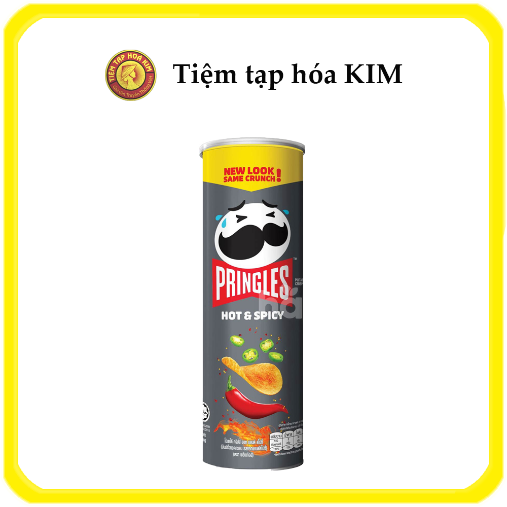 Snack khoai tây Pringles lon 107g