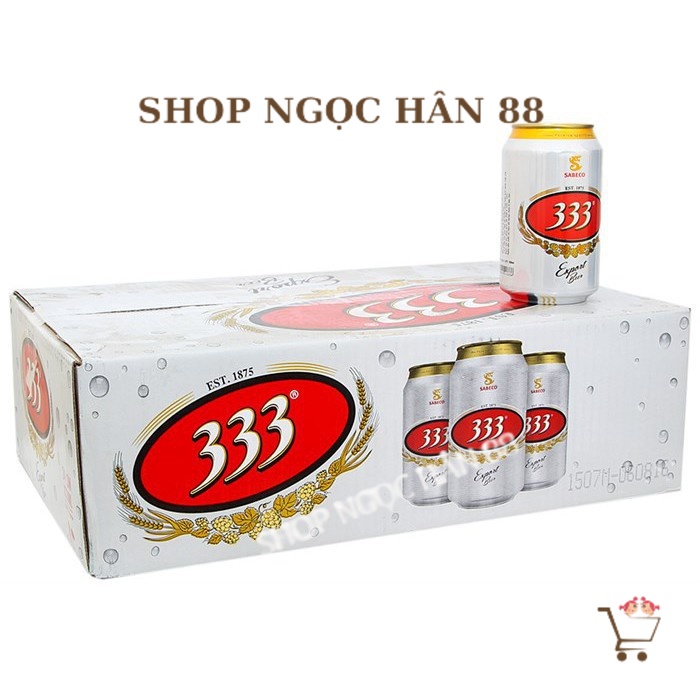 1 Lon Bia 333 (330ml/lon) date luôn mới