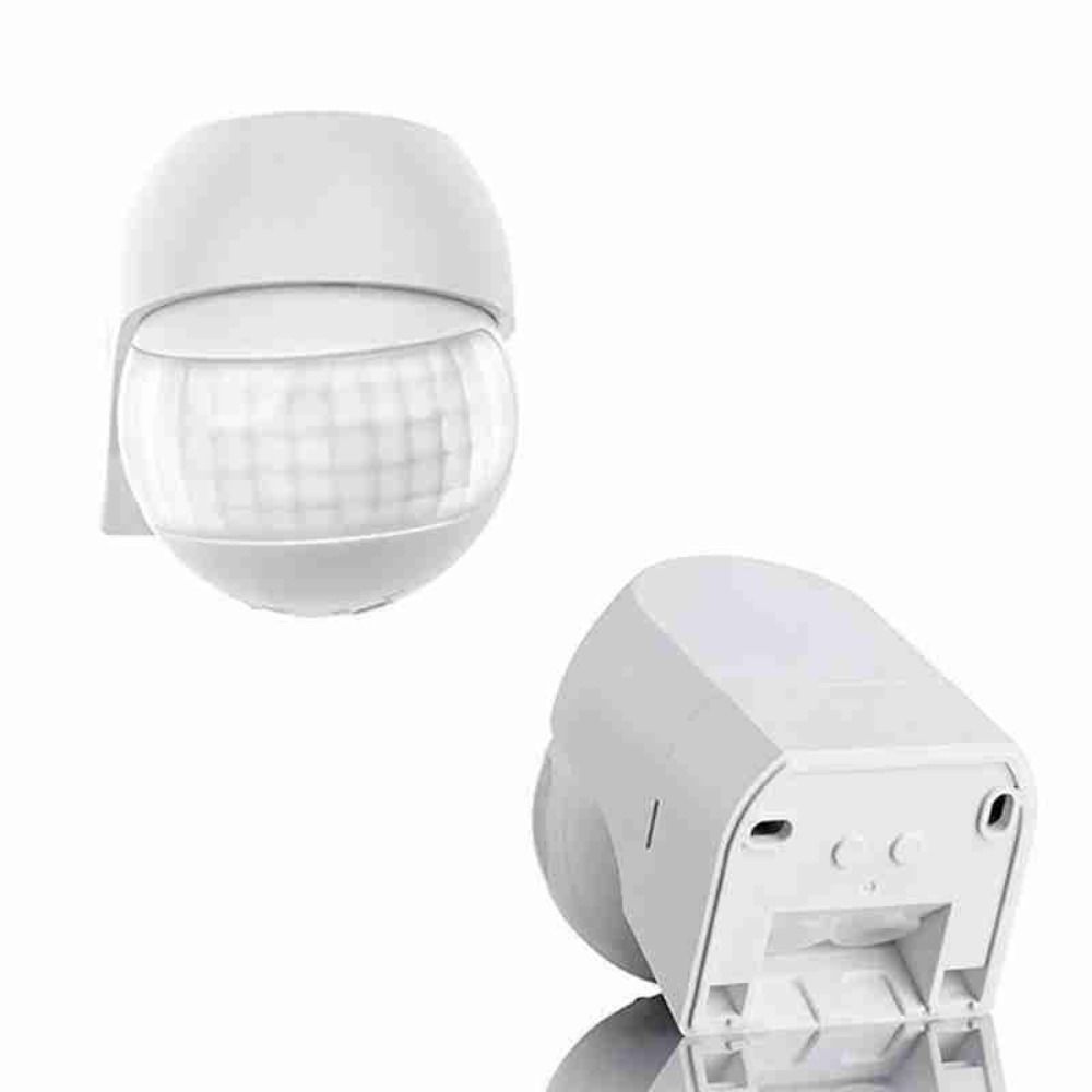 MAGIC Double Probe PIR Infrared Motion Sensor Rotating Timer Switch Motion Detector Adjustable Waterproof Movement Light Switch Body Infrared Detector