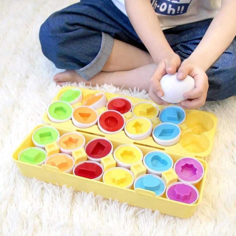 Trò Chơi Matching Egg - TRỨNG GHÉP ĐÔI HÌNH HỌC