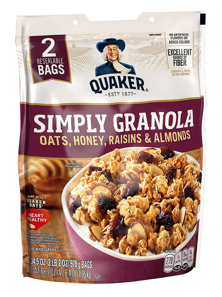 Date 04/27 Ngũ cốc Quaker Granola 978g