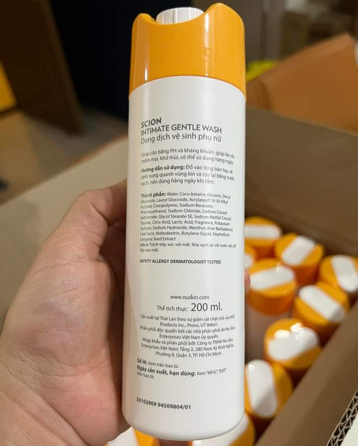 Dung dịch vệ sinh SCION NUSKIN MỸ