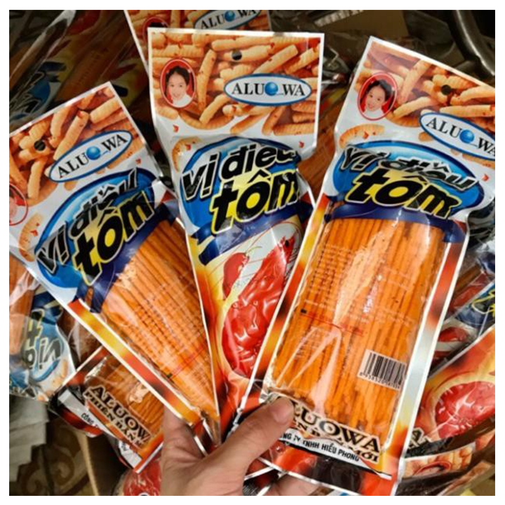 Combo 10 gói tăm cay vị tôm điều
