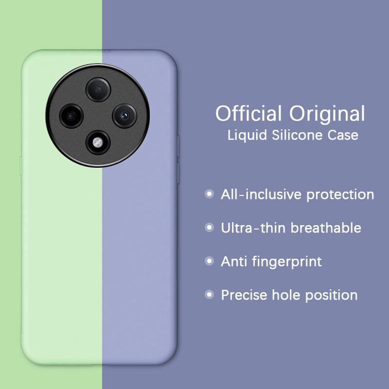 Phone case OPPO Reno 12F Soft Silicone Liquid Lens Protection Slim Back Cover OPPO Reno 12F Case.