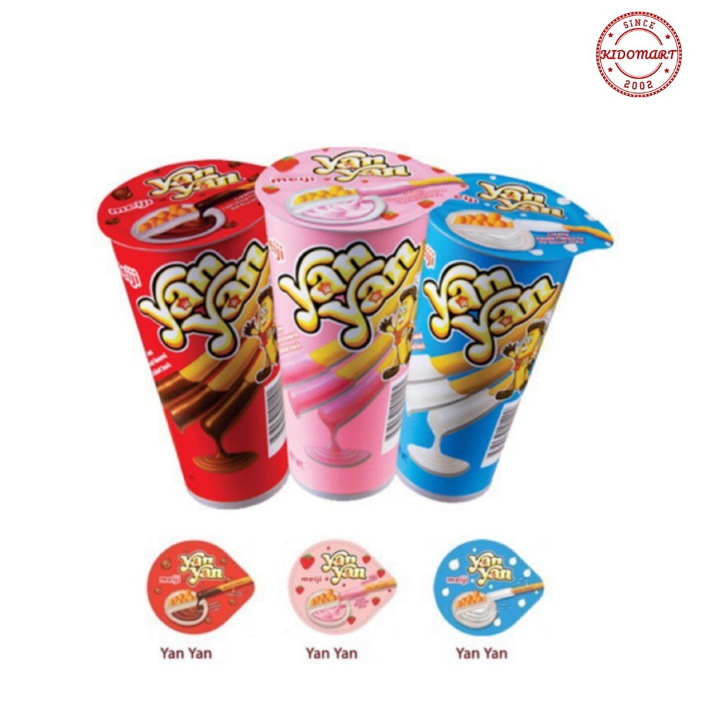 Bánh Que Chấm Yan Yan Meiji Các Vị 50g ( NT )