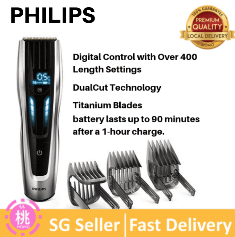 Philips Series 9000 Hair Clipper for Ultimate Precision with 400 Length  Settings | Lazada Singapore