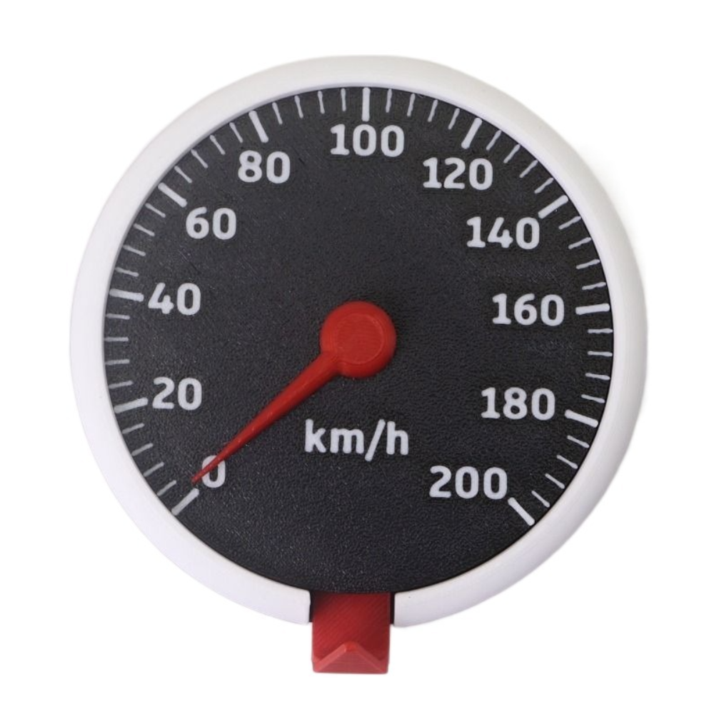 Speedometer Toy Practical Creative Speedometer Key Holder Pointer Rotatable Funny Car ...