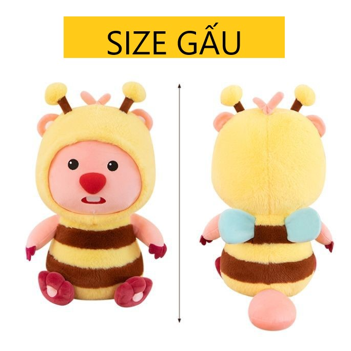 Gấu bông Hải ly Loopy Cosplay QCCC