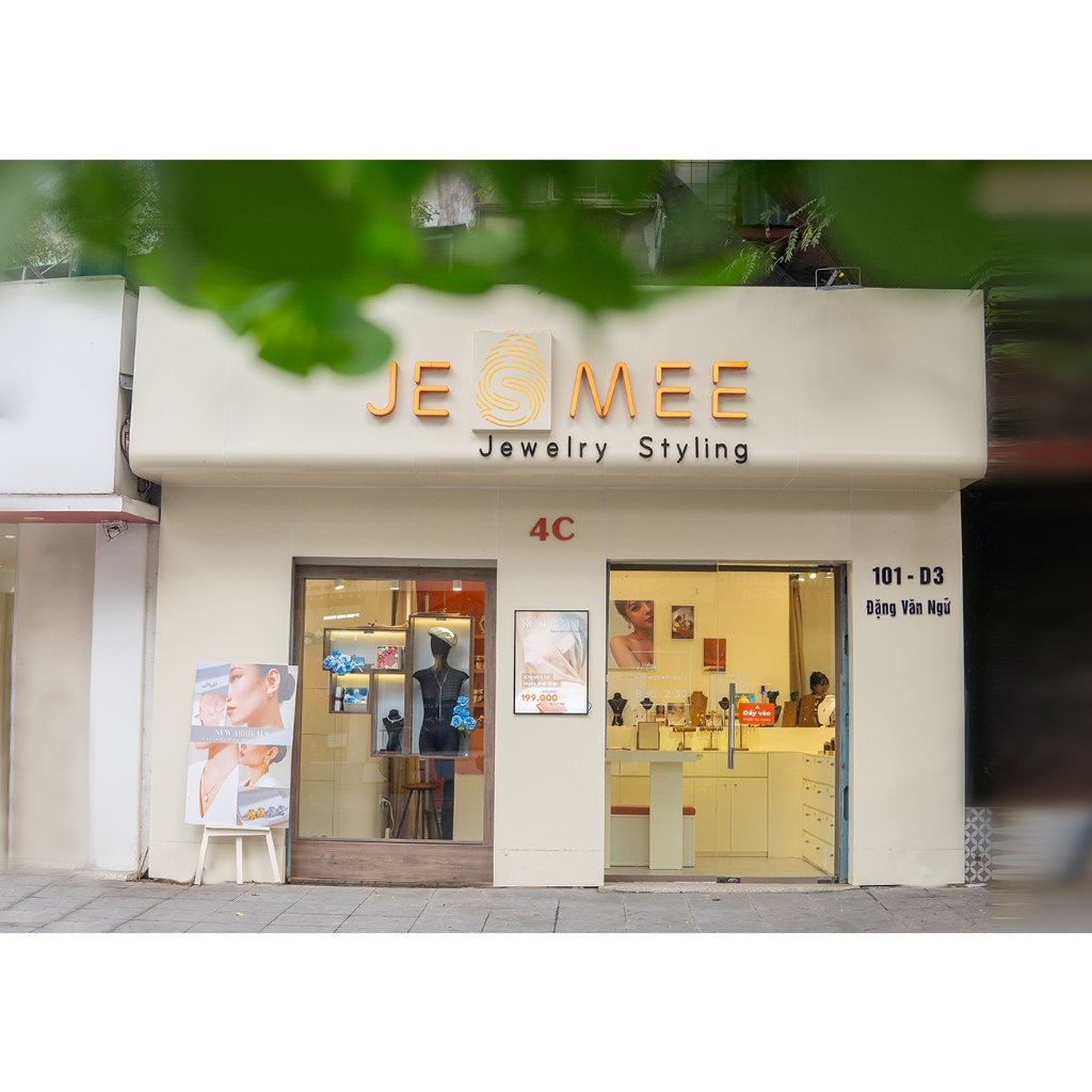 [1.12-GIẢM 15K ĐƠN 299K]-Khuyên tai nữ Enchanting JESMEE - E6662