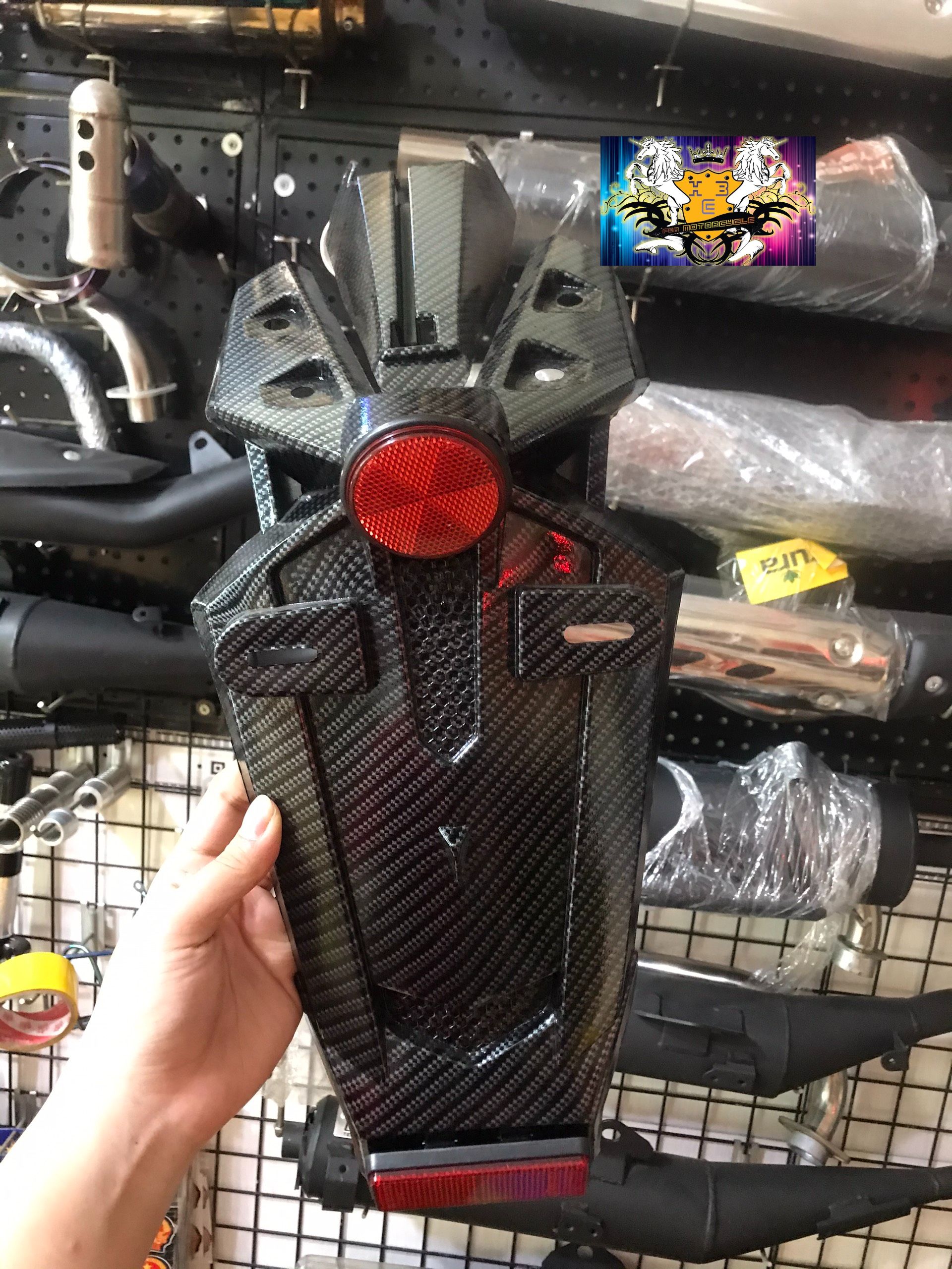 COMBO DÈ SAU CACBON EXCITER 150