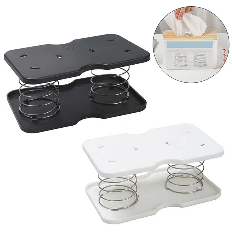Nofui Creative Spring Tissue Box Presents Spring Support Tissue Spring Bracket Holder