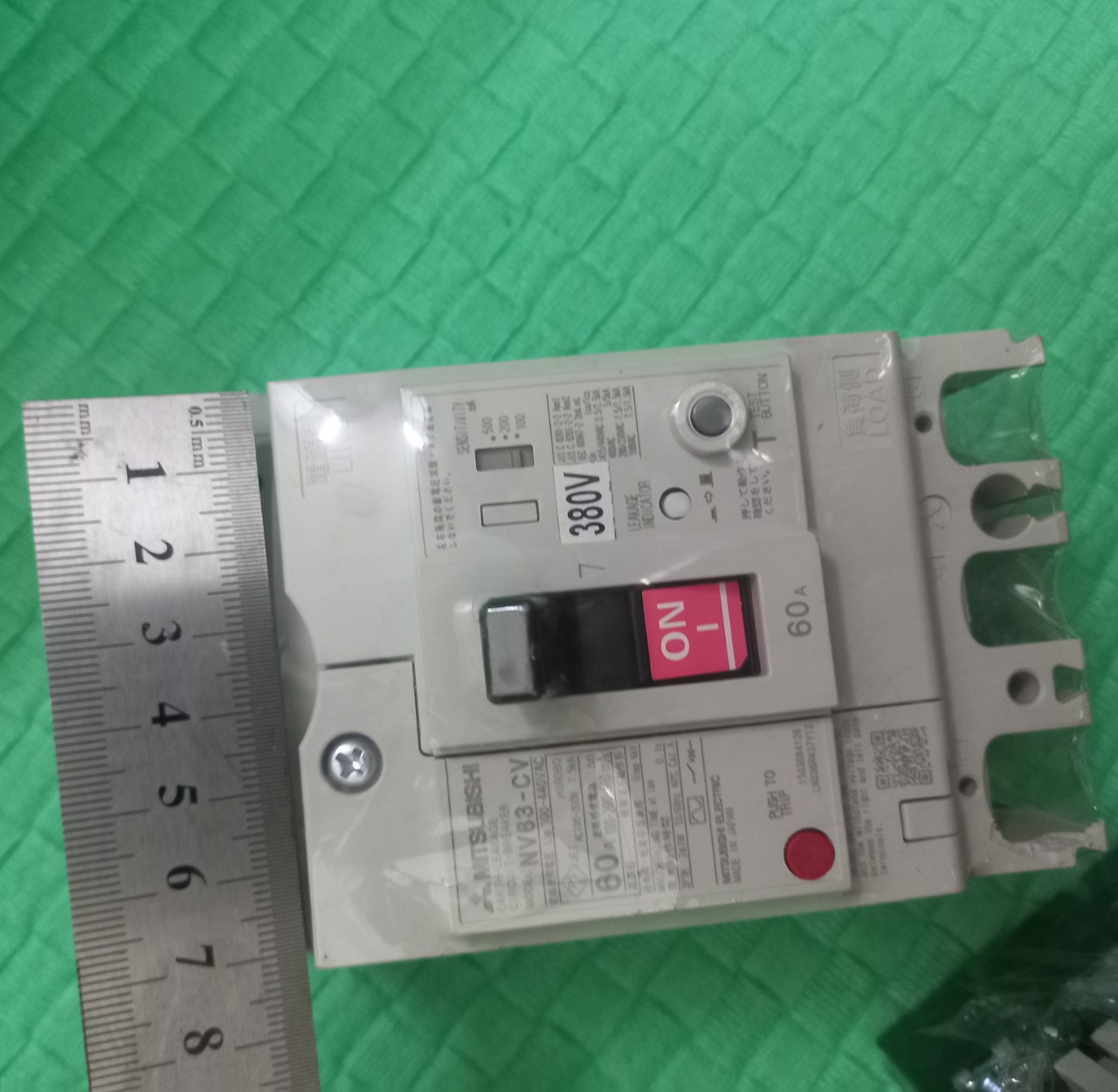 CHỐNG RÒ ĐIỆN 3 PHA NHẬT BẢN 40A50A 380V
